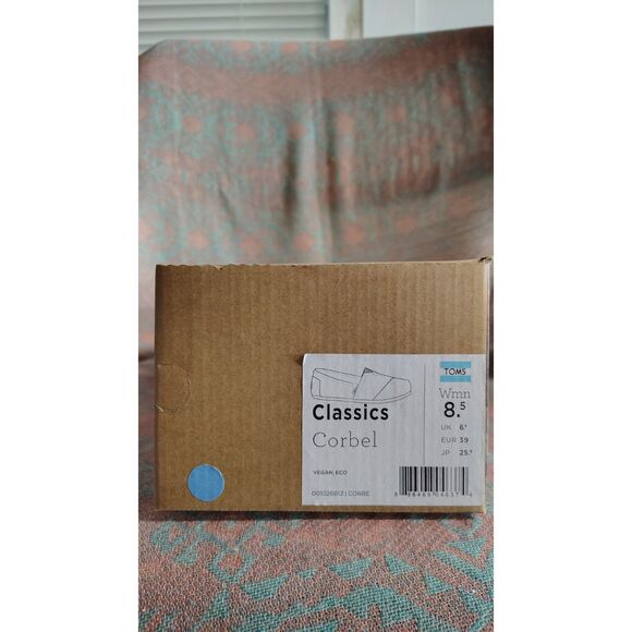 Toms Women's Classics Corbel Floral Print Size 8.5 Flats - Picture 3 of 7